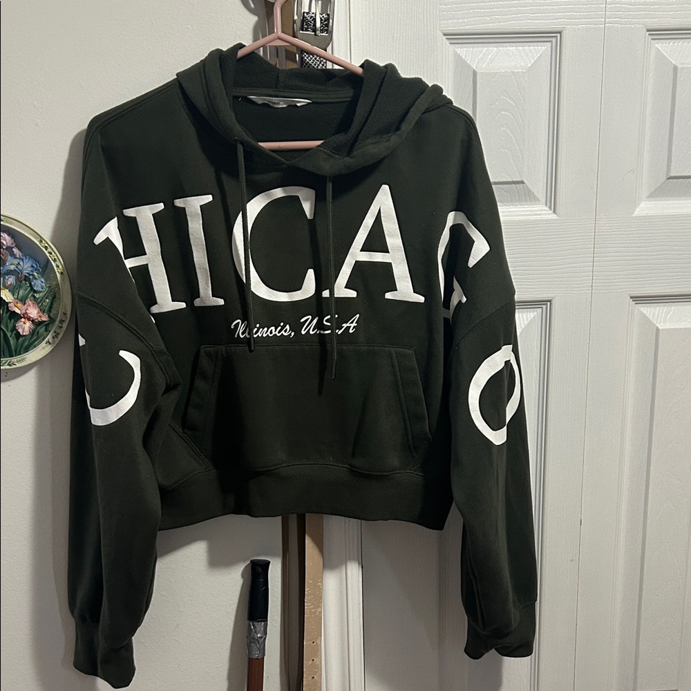 Bluenotes Forest Green Chicago Hoodie